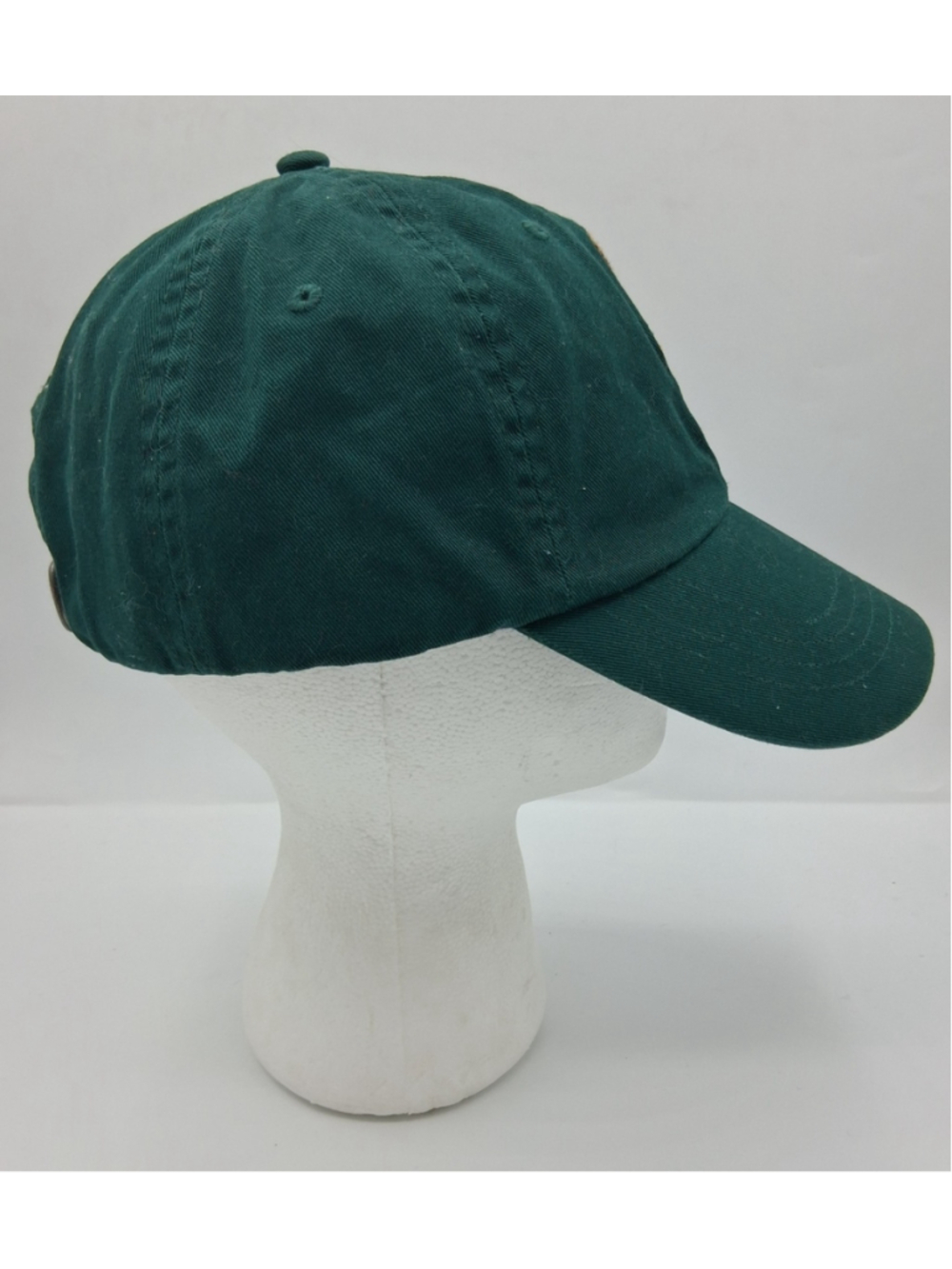POLO RALPH LAUREN Men's Cap Bear Hat Green Leather Strap Preppy - Picture 3 of 6